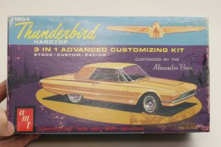Amt 1964 Ford Thunderbird Hardtop 3 In 1 Customizing Kit 6224 Gg