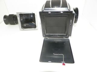 Hasselblad 500 CM Camera Body Medium Format SLR / HC - 4 Prism Finder West Germany 10