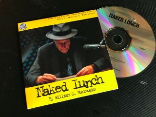 PRESS REVIEW PROMO DEMO DISC - WILLIAM BURROUGHS,  THE NAKED LUNCH AUDIOBOOK 3