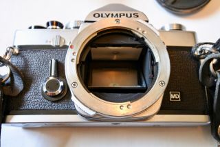 Vintage Olympus 35MM Film Camera with Olympus 50mm Auto - S 1:1.  8 Lens PARTS 5
