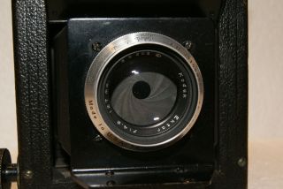 Graflex RB Series B 2 1/4 x 3 1/4 Camera with Kodak Ektar 127mm 4.  5 Lens 7