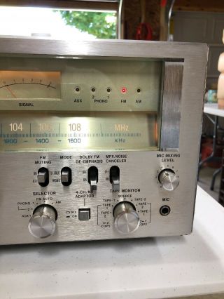 Sansui G - 8000 Full Power Stereo Receiver,  Powers On,  Heavy 5