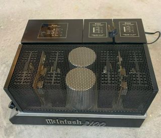McINTOSH MC - 2100 Stereo Amplifier 105 W/ch Autoformers - Made in NY,  USA 2