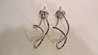 Oster Regency Kitchen Center Parts Dough Mixing Hooks For Vintage 10 - 12 Speed