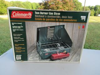 Nos Vintage Coleman 425,  2 Burner,  Camp Stove,  Jan.  1996,