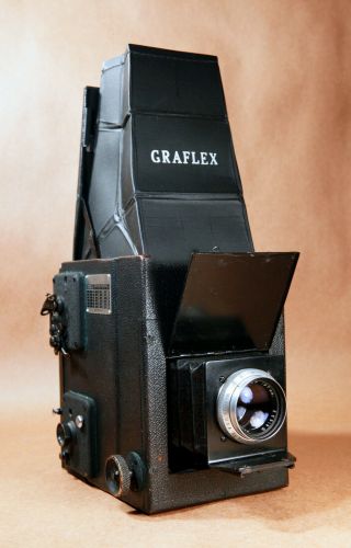 Graflex Graphic Rb Series B 2&1/4 By 3&1/4 2x3 Slr Camera Kodak Ektar 127mm Lens