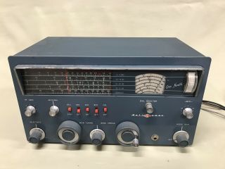 Vintage National Nc 190 Shortwave Ham Tube Radio Receiver For Repair