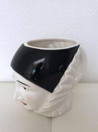 VINTAGE TASTE SETTER SIGMA Pierrot Ceramic Mime Clown Cup Mug Pottery Porcelain 5