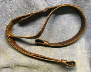 Leather Rifle Sling 1 " Vintage Accessroy 90