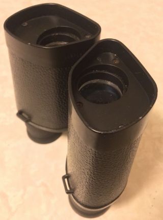 Vintage Bausch And Lomb Regency Binoculars 8x25 Field 5.  5 Degrees W/ Strap 5