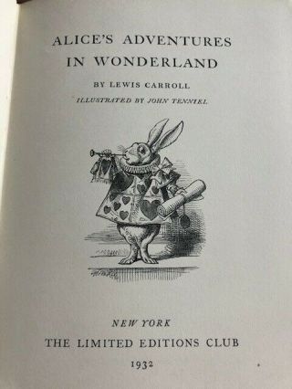 Alice in Wonderland by Lewis Carroll - Limited Edition 8