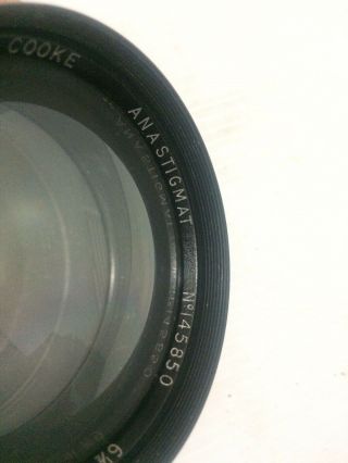 GRAFLEX SERIES C SLR CAMERA with F/2.  5 Taylor - Hobson Cooke Lens 12