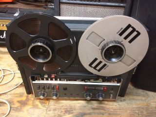 Revox High Fidelity A77 Reel To Reel Tape Deck Recorder Suitcase