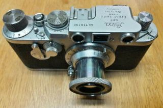 Leica DRP Ernst Leitz GmbH Wetzlar Germany Camera No.  718190 6
