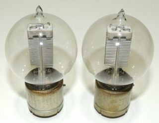 Pair Western Electric 217a Rectifier Tubes For Western Electric 2a Power Supply