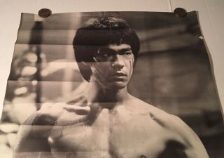 Vintage Bruce Lee Enter The Dragon Movie Poster 1973 3