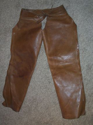 Neat Vintage Leather Chaps