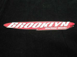 Brooklyn Machine Decal Bmx Bmw Vintage