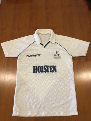 Tottenham Hotspur Shirt 1988 Hummel Holsten Childs Vintage
