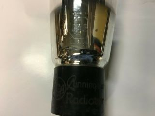 Rca Cunningham Radiotron Engraved Base Single Plate 2a3 Tube/valve Tests Great