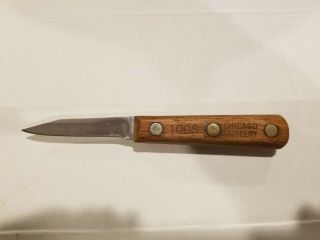 Vintage Chicago Cutlery Usa 100s Paring Knife