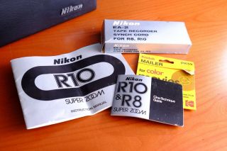 Nikon R10 8mm Movie Camera w/ Cine - NIKKOR 7 - 70mm f/1.  4 FILM, 11