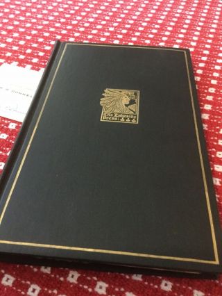 Fruits Of Solitude,  1906 Lakeside Press,  William Penn,  With Signed Printer Card 7