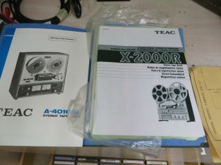 TEAC X - 2000R REEL TO REEL TAPE DECK RECORDER 6