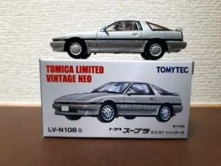 Tomytec Tomica Limited Vintage Neo Lv - N106b Toyota Supra 2.  0 Gt Twin Turbo