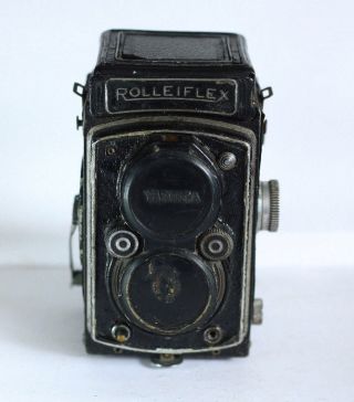 Rolleiflex Automat 6x6 - Model 2 = K4B TLR Camera With Schneider Xenar 75mm f3.  5 3