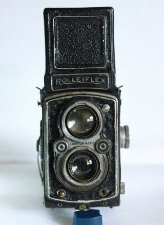 Rolleiflex Automat 6x6 - Model 2 = K4B TLR Camera With Schneider Xenar 75mm f3.  5 4
