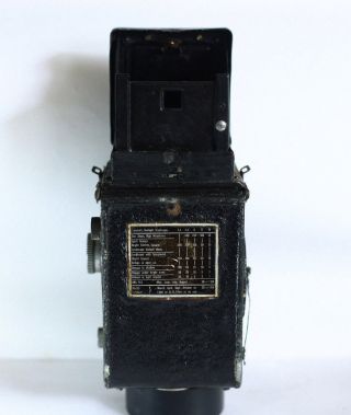 Rolleiflex Automat 6x6 - Model 2 = K4B TLR Camera With Schneider Xenar 75mm f3.  5 6