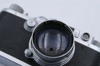 Leica IIIA 35mm Rangefinder Camera W/ Cases And Summitar 5cm Lens 8
