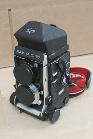 Mamiya C330 Professional Tlr Camera W/ 105 Mm 1:3.  5 Mamiya Sekor Lens