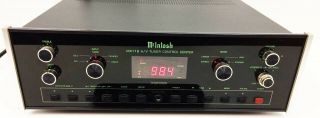 Mcintosh Mx 118 Am Fm Tuner Preamp Made In The Usa & Remote And Box Xlr Outputs