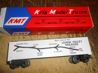 Vintage Kmt Kris Model Trains Lehigh Valley Map Boxcar
