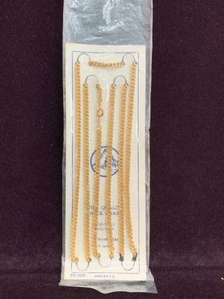 Vintage 12kt Gold Filled Soldered Link Chain 30 " Long 12 - 30