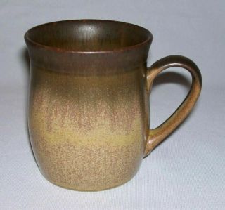 Denby Vintage Stoneware 10 Oz.  Mug (romany Brown) England