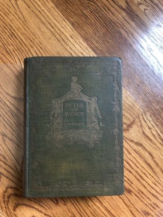 Peter and Wendy — first edition first printing UK signed J M Barrie 2
