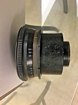 Bausch & Lomb Baltar Fl 30mm Bnc Mounted Cine Camera Lense