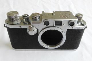 Leica Leitz 3c,  Iiic Camera S/n 524128 From 1950 3 Month Wetzlar