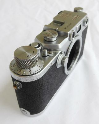 Leica Leitz 3C,  IIIC Camera S/N 524128 from 1950 3 month Wetzlar 2