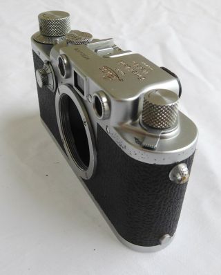 Leica Leitz 3C,  IIIC Camera S/N 524128 from 1950 3 month Wetzlar 3