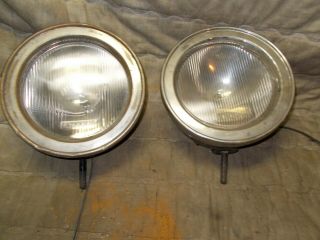 Pair Vintage Headlights 1924/5 Nash Smallest Series