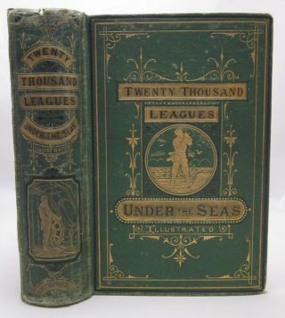 Twenty Thousand 20,  000 Leagues Under The Seas - Jules Verne - First Edition 1873