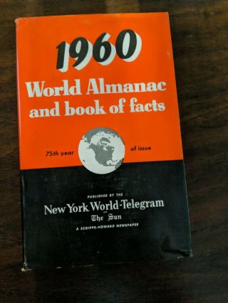 The World Almanac And Book Of Facts 1960 York World - Telegram