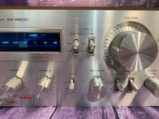 PIONEER SA - 8800 AMPLIFIER “JUST SERVICED” 4