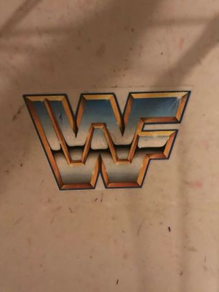 WWF LJN Ring Wrestling Superstars Sling Em Fling Em Wrestling Ring Vintage Toys 6
