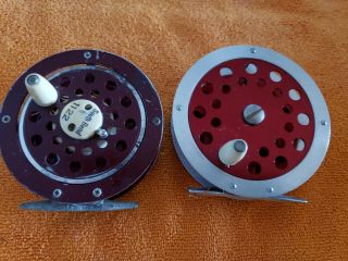 2 - Rare Collectible Vintage South Bend 1122 & J C Higgins Fly Fishing Reels