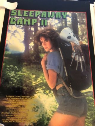 Sleepaway Camp II: Unhappy Campers DVD HORROR movie oop classic vintage cult 2 4